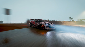 Toyota Supra, sand, rain, Drifting, vehicle, Toyota HD wallpaper
