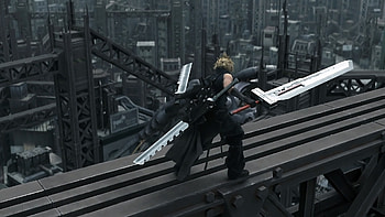 filter:Cloud Strife HD wallpaper