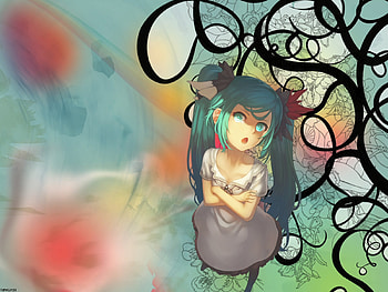 Hatsune Miku, sexy, hot, cute, beautiful, vocaloid, beauty, anime girl, miku, vocaloids, aqua hair, hatsune, twintails, cool HD wallpaper