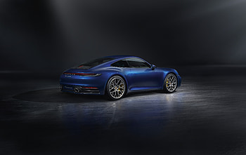 Blue Porsche 911 Rear , porsche-911, porsche, cars HD wallpaper