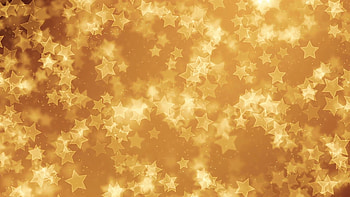 Golden star background, Radiant shine, Glowing enchantment, Stellar allure HD wallpaper