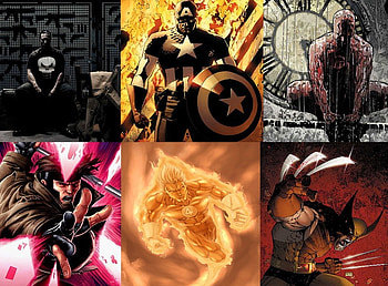 Marvel, people, anime HD wallpaper