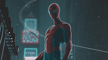 City Spiderman , spiderman, superheroes, artist, artwork, digital-art, artstation HD wallpaper