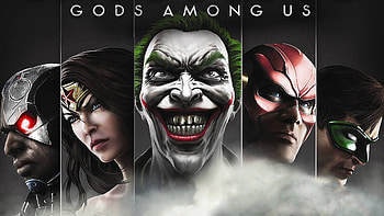 Injustice: Gods Among Us, , Superhero roster, Gaming visuals HD wallpaper