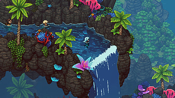 Starry Sea Pixel Paradise, video game, Sea of Stars HD wallpaper