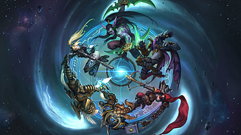 Heroes of the Storm, Thrilling , Iconic heroes, Majestic battlegrounds HD wallpaper