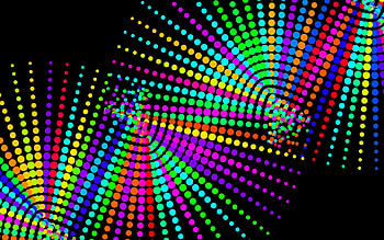 Abstract, Circles, Multicolored, Motley, Stains, Spots, Point, Points HD wallpaper