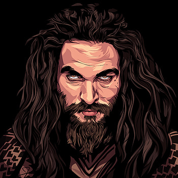 Aquaman Vexel Illustration, aquaman, superheroes, art, artwork, digital-art, behance HD phone wallpaper