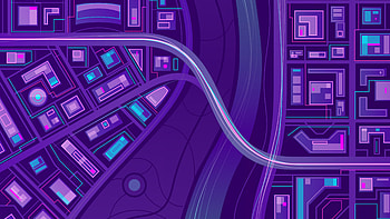 Map City Minimal , artist, artwork, digital-art, minimalism, minimalist HD wallpaper