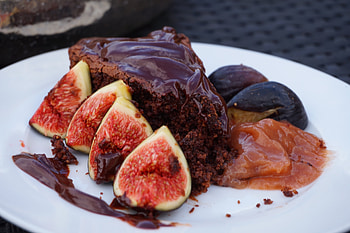 Food, Chocolate, Desert, Cake, Fig HD wallpaper