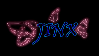 Jinx, shark, art, typo HD wallpaper