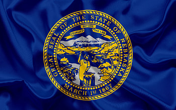 Nebraska State Flag, State of Nebraska HD wallpaper