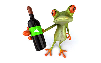 cartoon frogs | 3D Frog - HD wallpaper