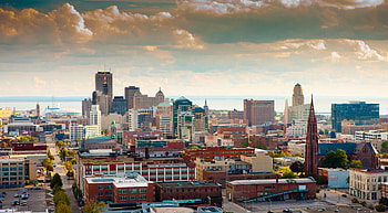 Buffalo Skyline, Travels, Buffalo cityscape, Urban growth HD wallpaper