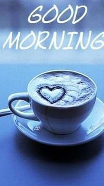 Good Morning, Blue Theme HD phone wallpaper