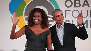 Barack and Michelle Obama, Oscar nomination, Production company, Achievement HD wallpaper