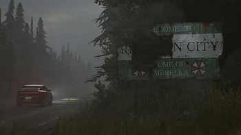 Requiem: Raccoon City Sign — Survival Horror Third-Person Shooter, Survival Horror, Third-person Shooter, Resident Evil Requiem, Sign HD wallpaper