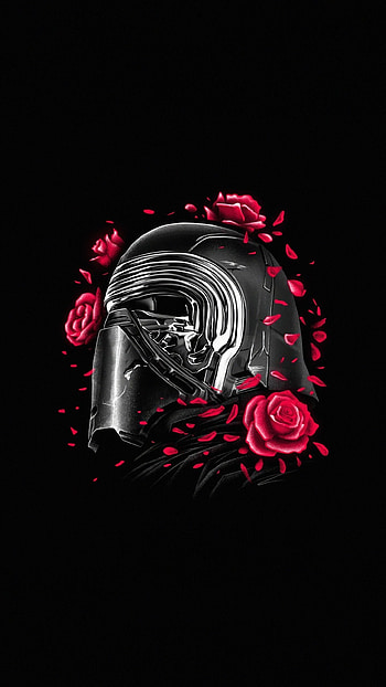 Kylo Ren Mask, Masked enigma, Sith apprentice, Dark knight HD phone wallpaper