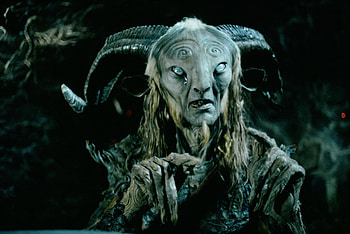 Pan's Labyrinth, Fan art on walls, Personal artistic expression, Movie-inspired drawings HD wallpaper