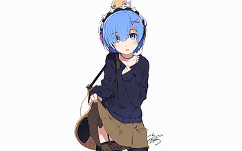 Rem (Re:zero), Anime, Re:zero Starting Life In Another World HD wallpaper