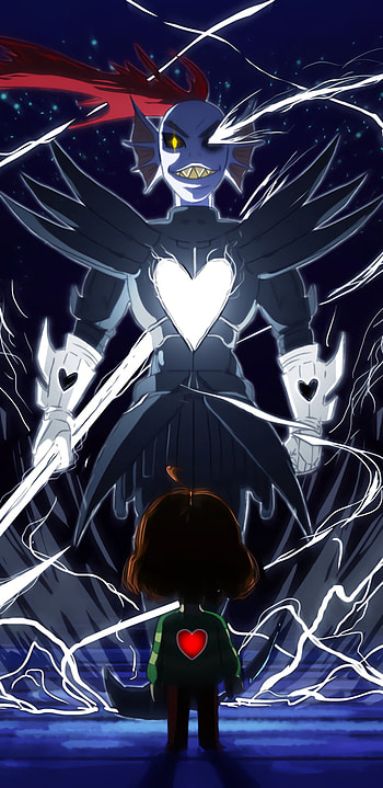 Battle Against A True Hero, Frisk (Undertale), video game, Undertale HD phone wallpaper