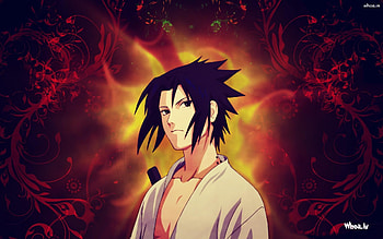 Naruto Shippuden Sasuke Cartoon Character ... HD wallpaper