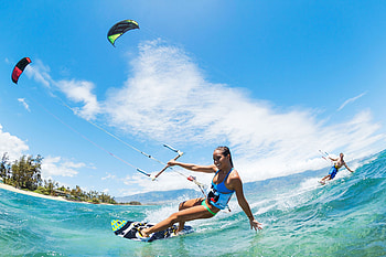 World's best kiteboarding spots, Bucket list destinations, Epic kite sessions, Tropical paradises HD wallpaper