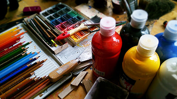 Painting, Miscellanea, Miscellaneous, Pencils, Paints HD wallpaper