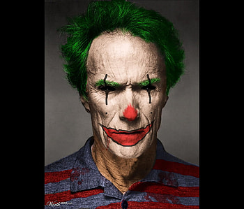 what have they done with my hero!!, not art abstract t, clint eastwood, , my hero, bad HD wallpaper