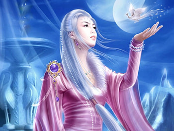 Beauty, cg, 3d, fantasy, chinese artist, ancient times, girl HD wallpaper