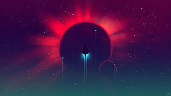 Star Planet Space Squardon, spaceship, planet, artist, artwork, digital-art, deviantart HD wallpaper