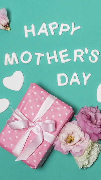 Mothers Day, Happy Mothers Day, Blue Background HD phone wallpaper