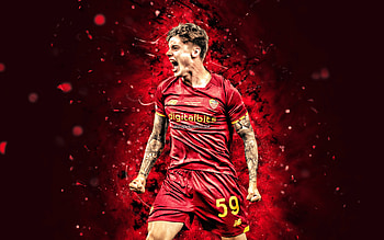 Nicola Zalewski, ASRoma, polska, soccer, NicolaZalewski, Roma, poland, football, polish, Tivoli HD wallpaper