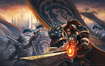 WOW: Varian Wrynn HD wallpaper
