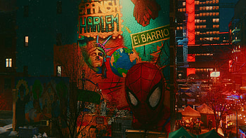 graffiti, morales, spiderman, miles HD wallpaper