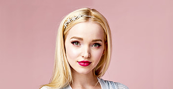 Pink lips, gorgeous, Dove Cameron HD wallpaper