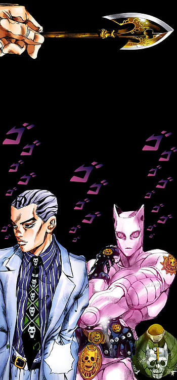 Kira Yoshikage JoJo, jojos, kirayoshikage, jojosbizzareadventure, manga, anime, killerqueen HD phone wallpaper