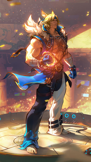 Soul Fighter Sett LoL Runeterra, video game HD phone wallpaper