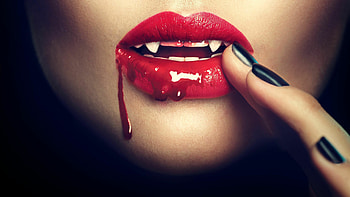 Blood, Vampires HD wallpaper