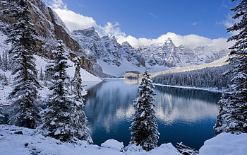 Canadian winter , Winter HD wallpaper