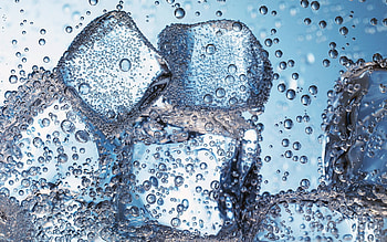 Ice cubes, Soda HD wallpaper