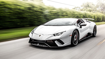 Lamborghini Huracan, White lightning, Supreme elegance, High-performance marvel HD wallpaper