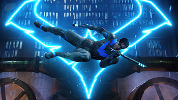 Nightwing Gotham Knights Logo , gotham-knights, games, 2021-games, nightwing, ps4-games, ps5-games HD wallpaper