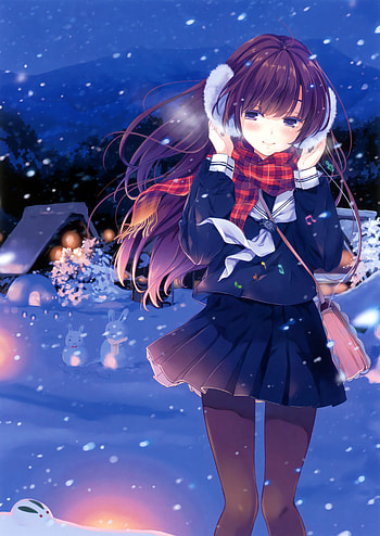 Anime Girl, waifu, animegirl HD phone wallpaper