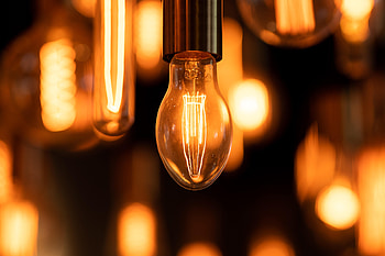 Miscellanea, Miscellaneous, Blur, Glow, Focus, Light Bulb HD wallpaper