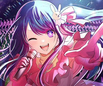 Ai Hoshino, Ai Hoshino, Anime, Oshi no Ko HD wallpaper