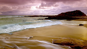 beautiful waves and clouds, clouds, waves, coast, beach HD wallpaper