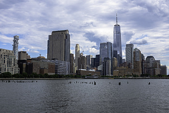 Cities, Sea, Architecture, Building, Skyscrapers, Tower HD wallpaper