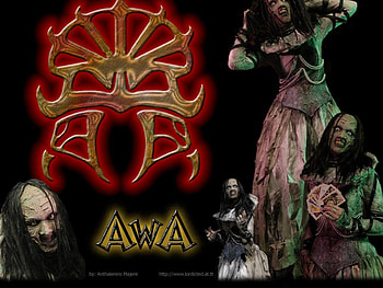 Awa from Lordi, metal, lordi, heavy metal, monsters HD wallpaper