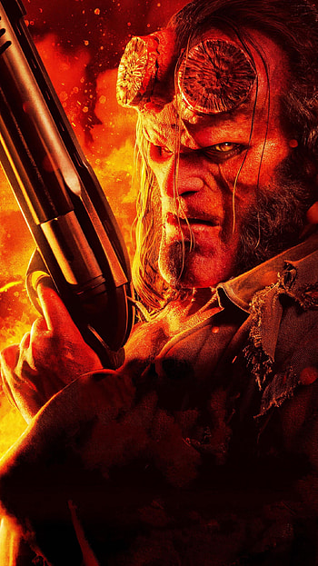 Hellboy (2022) movie HD phone wallpaper